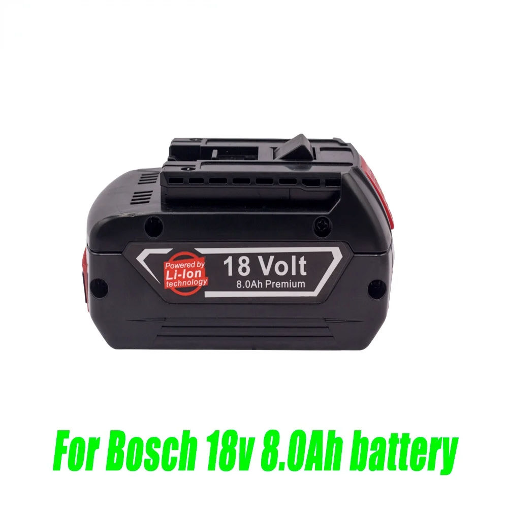 18V Güç Aracı Pil 8Ah ile Uyumlu BAT609 610 618619 için Uygun Bosch Gelişmiş Pil Kapasitesi ve Uzun Ömürlü Görüntü 3