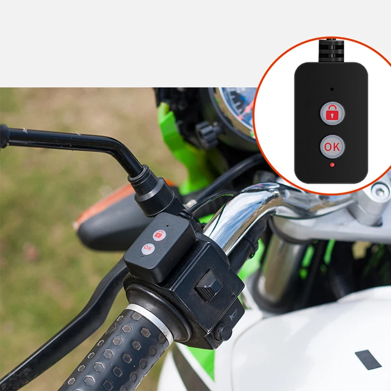 2 inç Motosiklet DVR Çift Lens Kamera Motorlu Çizgi Kam El Kontrol su geçirmez Ön / Arka motosiklet kamera kaydedici Görüntü 1