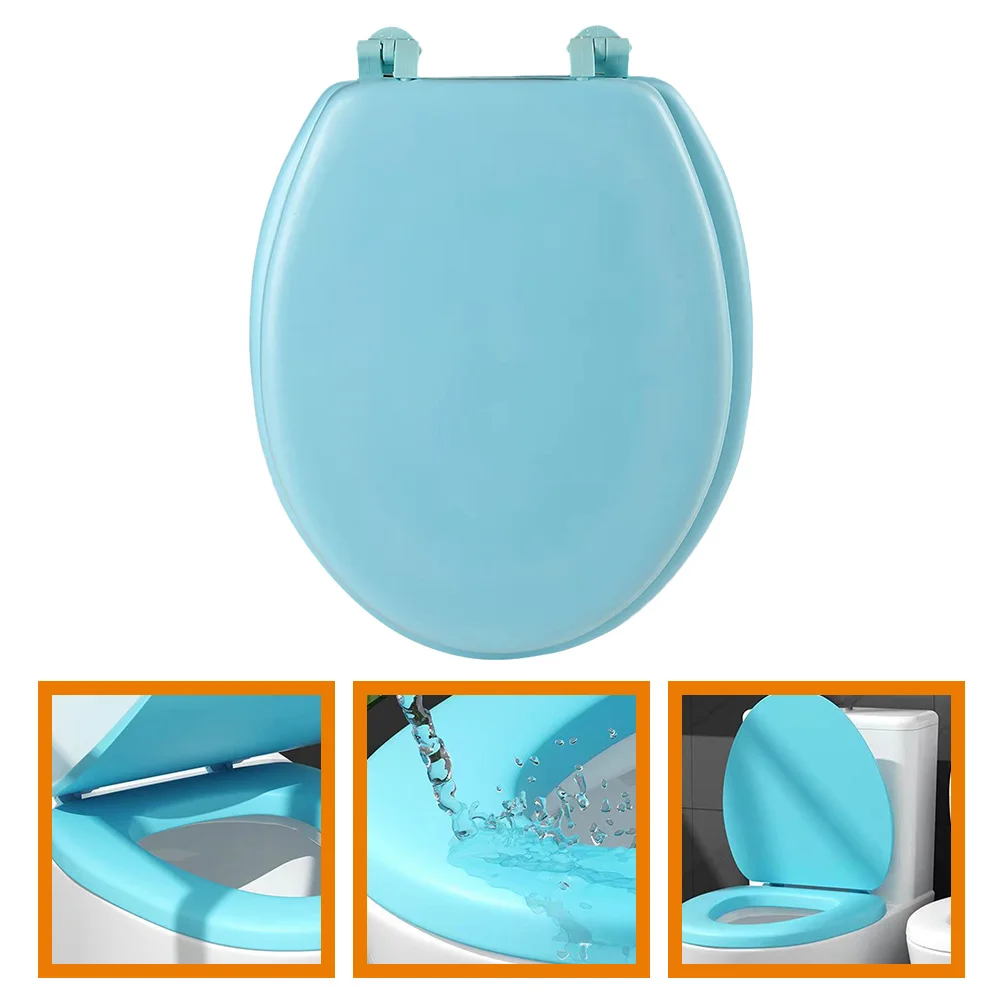 Banyo Çıkarılabilir Klozet Banyo Eva Çıkarılabilir Aksesuar Kalınlaşmak Koltuklar Standart Tuvalet Kapağı Görüntü 0
