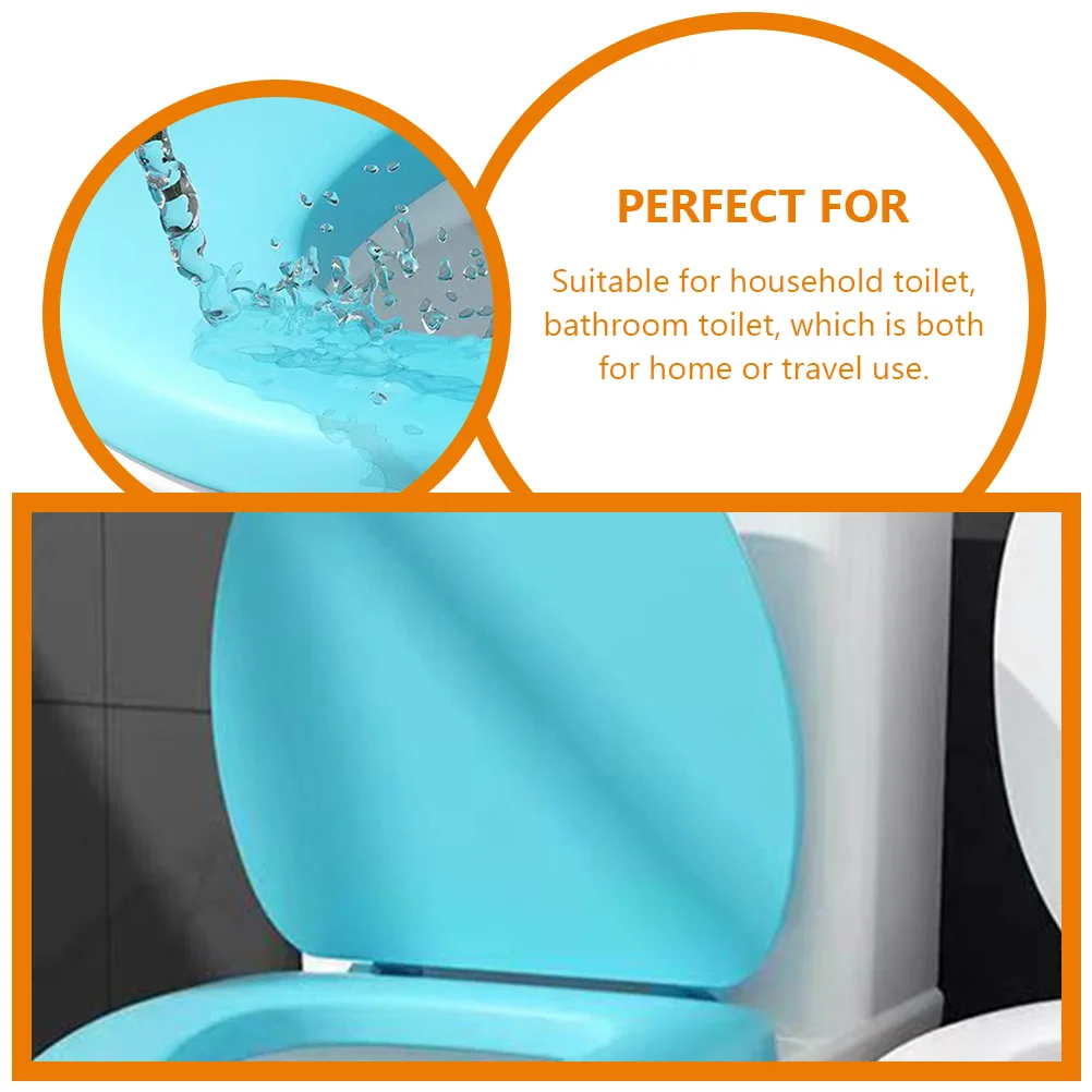 Banyo Çıkarılabilir Klozet Banyo Eva Çıkarılabilir Aksesuar Kalınlaşmak Koltuklar Standart Tuvalet Kapağı Görüntü 5