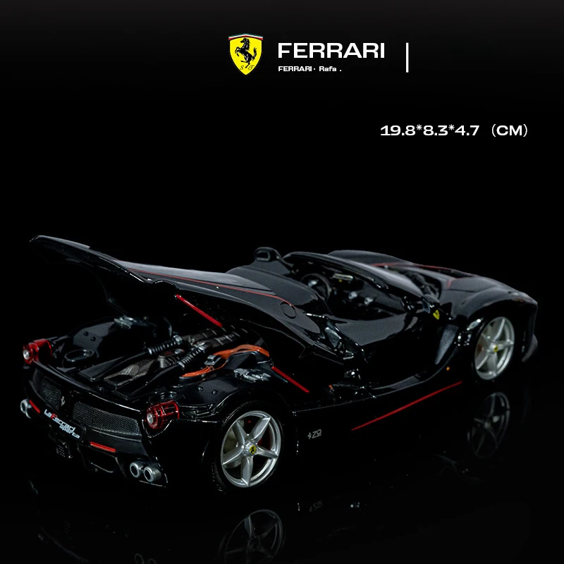 Bburago 1: 24 Ferrari Laferrari Spor Araba Metal Döküm Alaşım Modeli Simülasyon Oyuncak Süsler Çocuk Hediye Toplamak Görüntü 1
