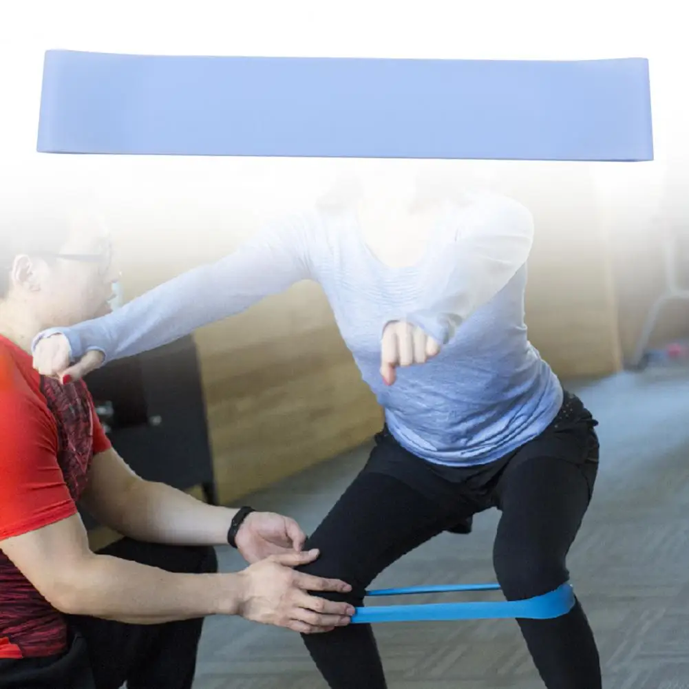 Direnç Bantları Yüksek Elastikiyet Kalın Bacaklar Popo Egzersiz Direnç Bantları Antreman Vücut Pilates Antreman Görüntü 2