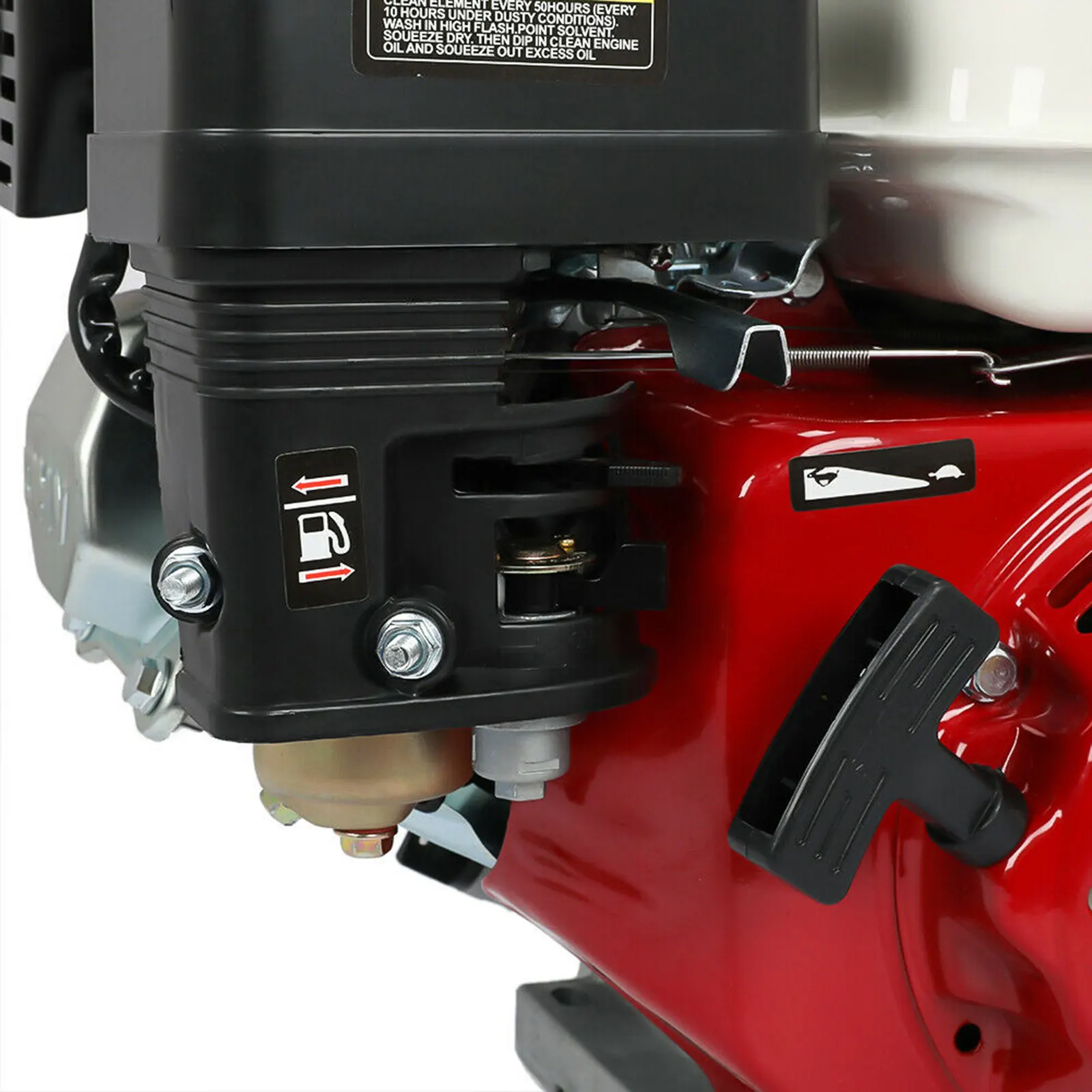 Gaz Motoru Elektrikli Start Hava Serin Değiştirir Honda GX160 6.5 HP 160cc OHV Görüntü 4