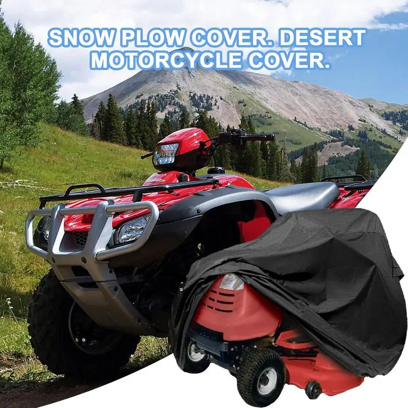 Kar Atıcı Kapak Su Geçirmez motosiklet örtüsü Ağır Tüm Hava Motosiklet Koruma UV Ve Kar Üfleyici Dayanıklı Açık Görüntü 2