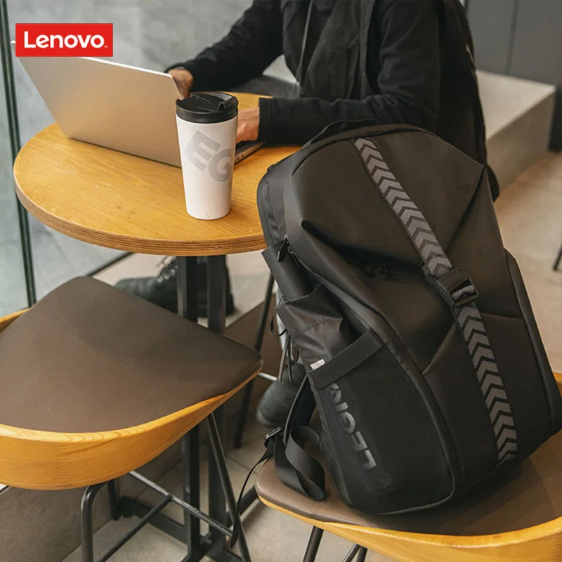Lenovo LEGİON X3 Çok Fonksiyonlu Sırt Çantası 20L Büyük Kapasiteli Su Geçirmez Katlanabilir Laptop Çantaları Kadınlar ve Erkekler için Rahat Görüntü 0
