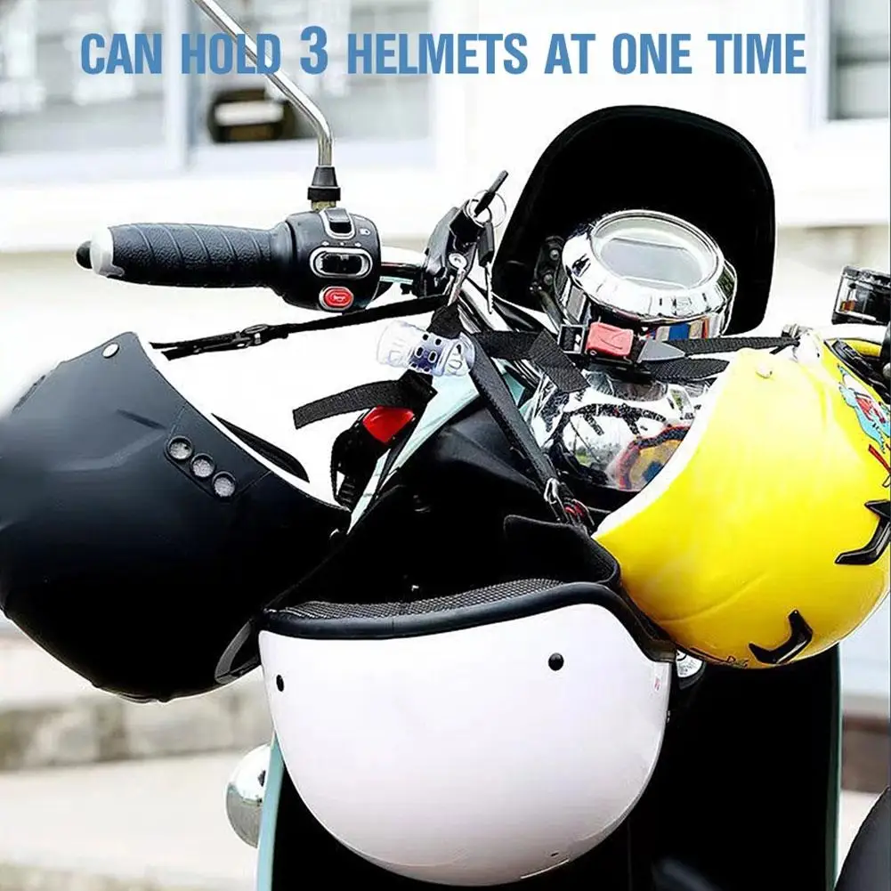 Motosiklet Kask Kilidi Dayanıklı Su Geçirmez Taşınabilir Anti-hırsızlık Güvenlik emniyet kaskı Kilidi Elektrikli Çok fonksiyonlu Elektrikli Görüntü 1