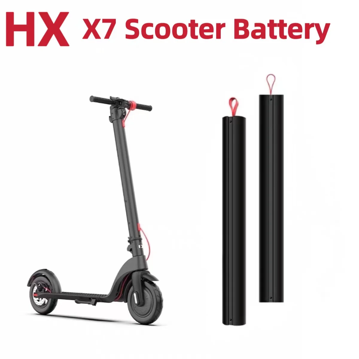 Orijinal Pil için HX X7 Elektrikli Scooter X7 5Ah ve X7 Panasonic 6.4 Ah Pil Görüntü 0