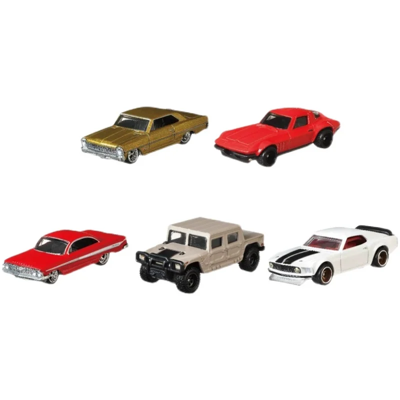 Orijinal Sıcak Tekerlekler Premium Araba Hızlı ve Öfkeli Diecast 1/64 Araçlar Paket Koleksiyonu Dodge Çocuk Boys Oyuncaklar Çocuklar için hediye Görüntü 3
