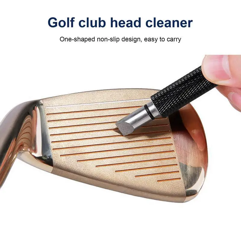 Taşınabilir Evrensel Golf Kulübü Temizleyici Yeniden Kullanılabilir Golf Topu Hizalama Kiti Esnek Golf Fırça Aracı Kiti Golf Kulübü Temizleme Aksesuarı Görüntü 4